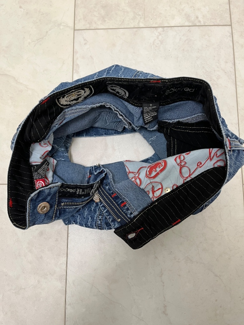 Eckored Women's Denim Vest (M/M/M) and Skirt 7 - Picture 15 of 15